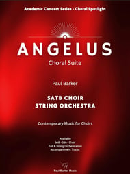 Angelus Audio File choral sheet music cover Thumbnail